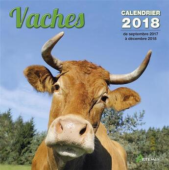 Couverture du livre « Vaches (édition 2018) » de  aux éditions Artemis