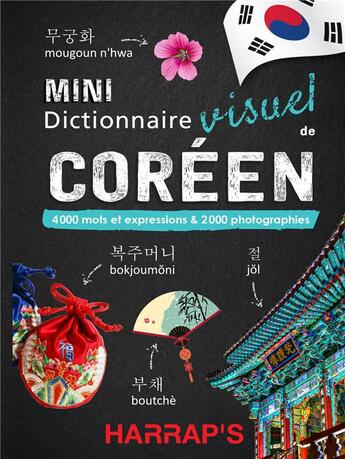Couverture du livre « Mini dictionnaire visuel ; coréen » de  aux éditions Harrap's