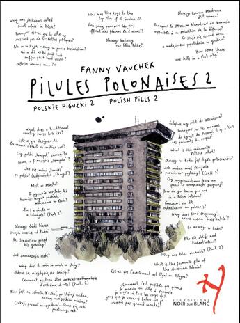 Couverture du livre « Pilules polonaises t.2 » de Fanny Vaucher aux éditions Noir Sur Blanc