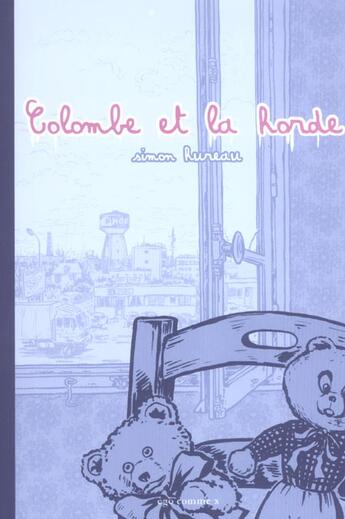 Couverture du livre « Colombe et la horde » de Simon Hureau aux éditions Ego Comme X