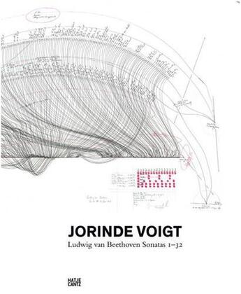 Couverture du livre « Jorinde voigt ludwig van beethoven sonatas 1-32 » de Jorinde Voigt aux éditions Hatje Cantz