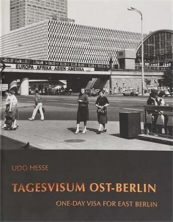 Couverture du livre « Udo hesse berlin east » de Hesse Udo aux éditions Hartmann Books