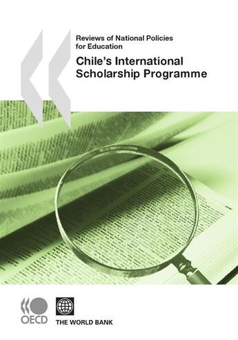 Couverture du livre « Chile's international scholarship programme » de  aux éditions Oecd