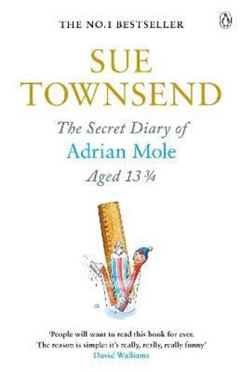 Couverture du livre « The secret diary of adrian mole aged 13 3/4 » de Sue Townsend aux éditions Penguin