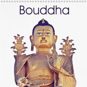 Couverture du livre « Bouddha calendrier mural 2018 300 300 mm square - magnifiques photos des bouddha » de Karuna aux éditions Calvendo