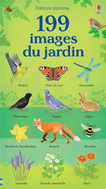 Couverture du livre « 199 Images Du Jardin » de Hannah Watson aux éditions Usborne