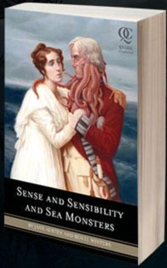 Couverture du livre « Sense and sensibility and sea monsters » de Jane Austen et Ben H. Winters aux éditions Quirk Books