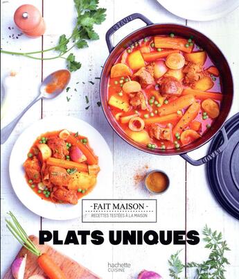 Couverture du livre « Plats uniques » de Audrey Le Goff aux éditions Hachette Pratique