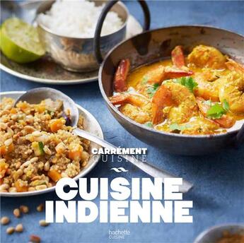 Couverture du livre « 100 recettes de cuisine indienne » de  aux éditions Hachette Pratique