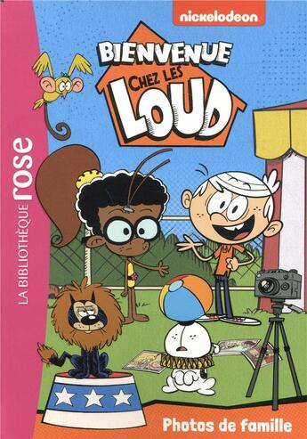 Couverture du livre « Bienvenue chez les Loud t.12 ; photos de famille » de  aux éditions Hachette Jeunesse