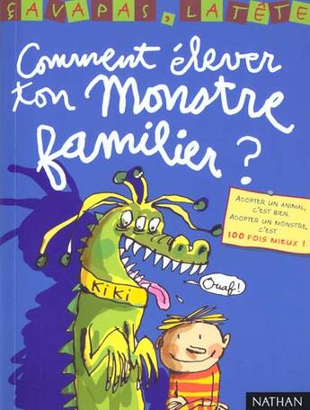 Couverture du livre « Comment Elever Ton Monstre Familier » de Gudule aux éditions Nathan