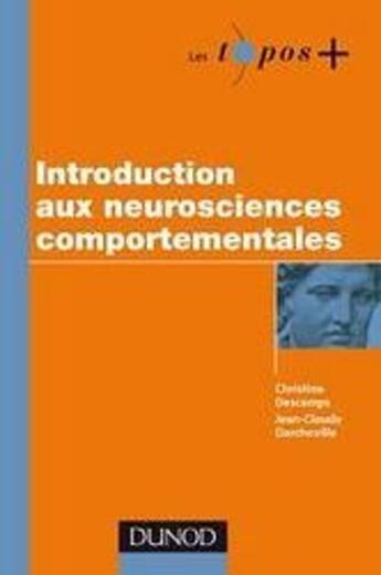 Couverture du livre « Introduction aux neurosciences comportementales » de Descamps/Darcheville aux éditions Dunod