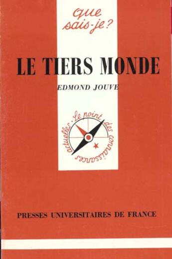 Couverture du livre « Le tiers monde qsj 2388 » de Jouve E aux éditions Que Sais-je ?