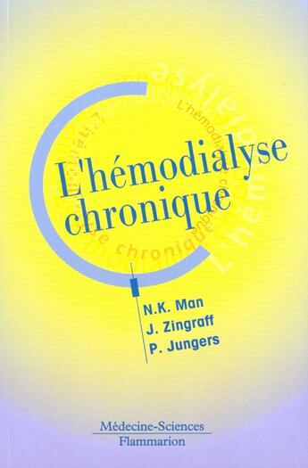 Couverture du livre « Hemodialyse chronique » de Man aux éditions Lavoisier Medecine Sciences