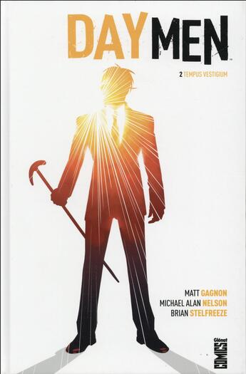 Couverture du livre « Day men Tome 2 ; tempus vestigium » de Brian Stelfreeze et Matt Gagnon et Michael Alan Nelson aux éditions Glenat Comics