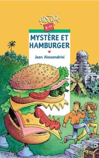 Couverture du livre « Mystere Et Hamburger » de Thierry Christmann et Jean Alessandrini aux éditions Rageot