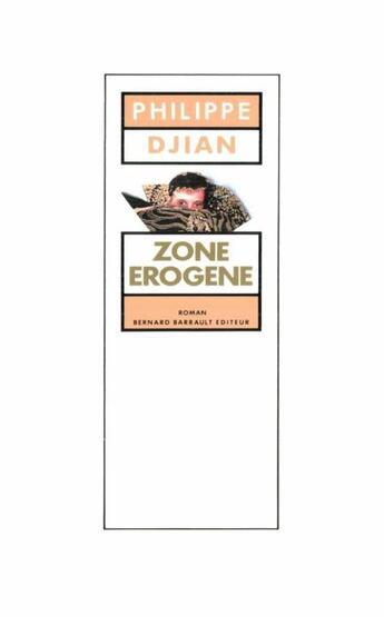 Couverture du livre « Zone erogene » de Philippe Djian aux éditions Flammarion