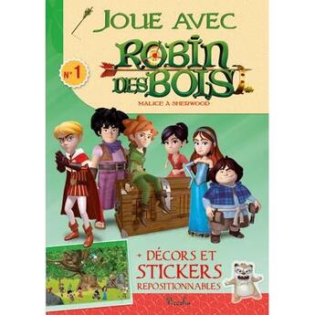 Couverture du livre « Joue avec robin des bois/n 1 » de Piccolia aux éditions Piccolia