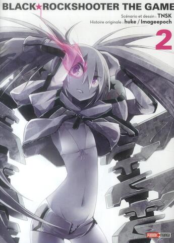 Couverture du livre « Black Rock shooter - the game t.2 » de Huke et Tnsk aux éditions Panini