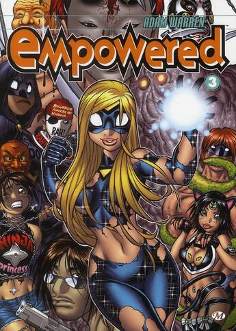 Couverture du livre « Empowered t.3 » de Adam Warren aux éditions Hicomics