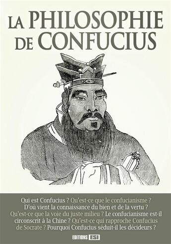 Couverture du livre « La philosophie de Confucius » de  aux éditions Editions Esi