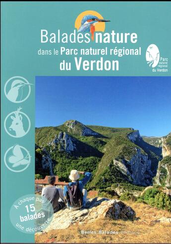 Couverture du livre « BALADES NATURE ; dans le parc naturel régional du Verdon » de Bonnet/Christophe aux éditions Dakota