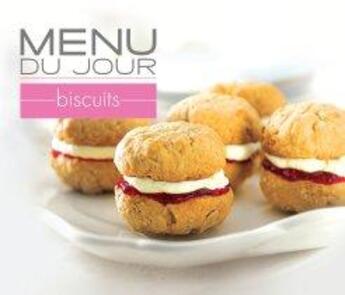 Couverture du livre « Menu du jour ; biscuits » de  aux éditions Modus Vivendi