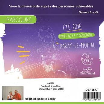 Couverture du livre « Vivre la misericorde aupres des personnes vulnerables » de  aux éditions Emmanuel