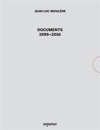 Couverture du livre « Documents ; coffret 4 livres » de Jean-Luc Moulene aux éditions Les Presses Du Reel