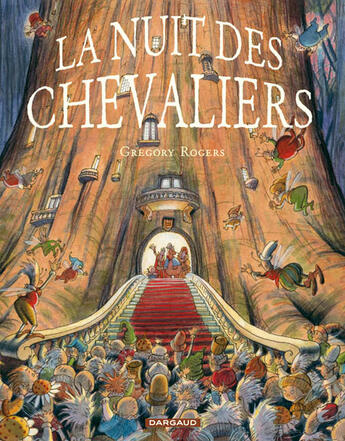 Couverture du livre « L'ours et le petit garçon Tome 2 ; la nuit des chevaliers » de Rogers aux éditions Dargaud