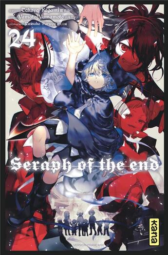 Couverture du livre « Seraph of the end Tome 24 » de Takaya Kagami et Yamato Yamamoto et Daisuke Furuya aux éditions Kana