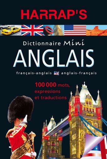 Couverture du livre « Mini dictionnaire Harrap's ; anglais-français / français-anglais (édition 2014) » de  aux éditions Larousse