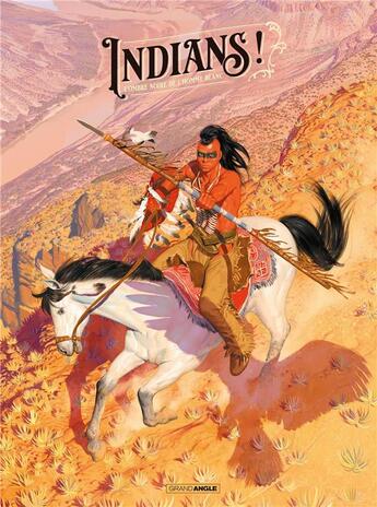 Couverture du livre « Indians ! Tome 1 : l'ombre noire de l'homme blanc » de Tiburce Oger aux éditions Bamboo