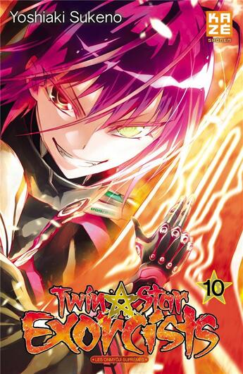 Couverture du livre « Twin star exorcists Tome 10 » de Yoshiaki Sukeno aux éditions Crunchyroll