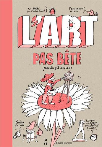 Couverture du livre « L'art pas bête » de Pascal Lemaitre et Pauline Pons aux éditions Bayard Jeunesse