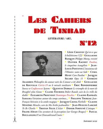 Couverture du livre « Les cahiers de tinbad n 12 » de  aux éditions Tinbad