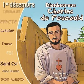 Couverture du livre « Charles de foucauld (livre audio) » de Marc Geoffroy aux éditions France Productions