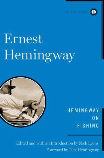 Couverture du livre « Hemingway on fishing » de Ernest Hemingway aux éditions Editions Racine