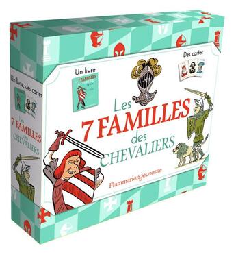 Couverture du livre « Les 7 familles des chevaliers » de Michel Laporte et Benoit Perroud aux éditions Flammarion Jeunesse