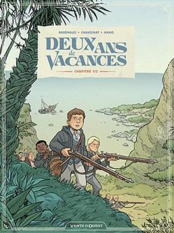 Couverture du livre « Deux ans de vacances t.1 » de Philippe Chanoinat et Frederic Brremaud et Hamo aux éditions Vents D'ouest