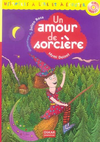 Couverture du livre « Un amour de sorciere (cd offert) » de Mymi Doinet aux éditions Oskar