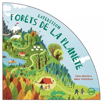 Couverture du livre « Expedition forets de la planete » de Medvedeva aux éditions Rue Du Monde