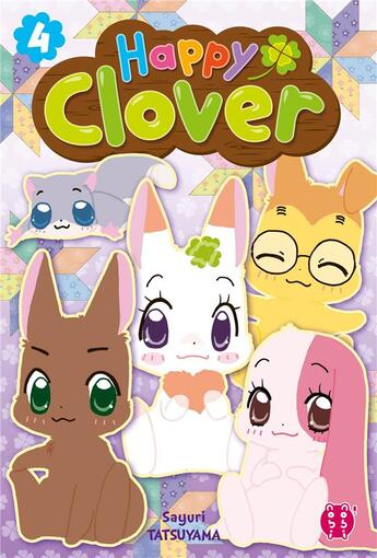 Couverture du livre « Happy Clover Tome 4 » de Sayuri Tatsuyama aux éditions Nobi Nobi