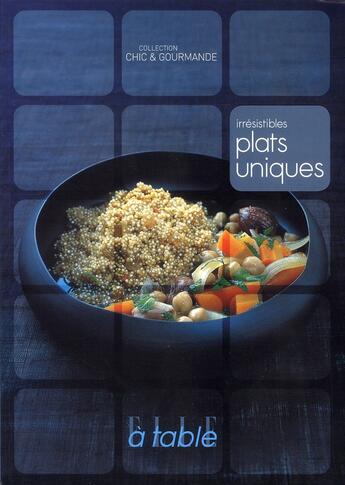 Couverture du livre « Irrésistibles plats uniques » de  aux éditions Glenat