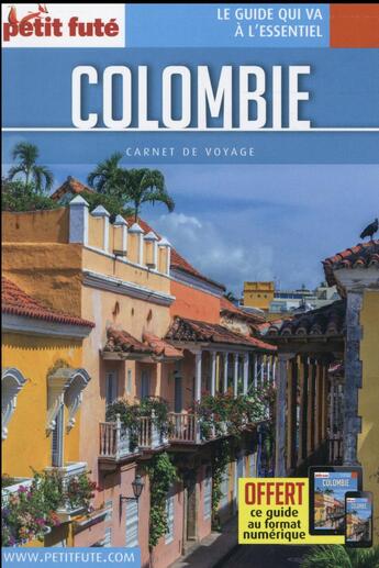 Couverture du livre « GUIDE PETIT FUTE ; CARNETS DE VOYAGE ; Colombie » de  aux éditions Le Petit Fute