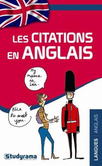 Couverture du livre « Les citations en anglais » de Peter Somers aux éditions Studyrama