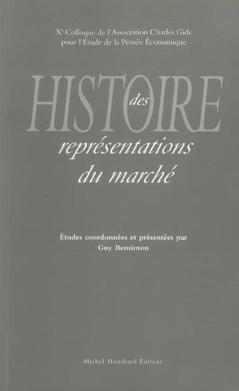 Couverture du livre « Histoire des representations c » de Guy Bensimon aux éditions Michel Houdiard