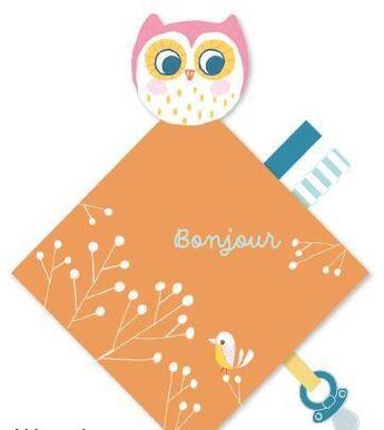 Couverture du livre « Petite hibou chouette mon doudou » de  aux éditions Editions Tam Tam