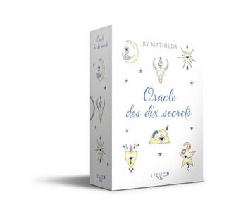 Couverture du livre « L'oracle des dix secrets » de Mathilda aux éditions Leduc