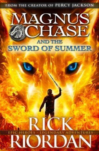 Couverture du livre « Magnus chase and the sword of summer » de Rick Riordan aux éditions Children Pbs